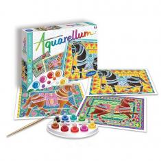 Aquarellpferde