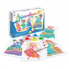 Aquarellum Junior : Princesses Fleurs