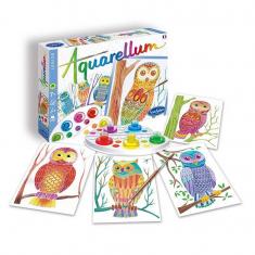 Aquarellum Junior: Búhos