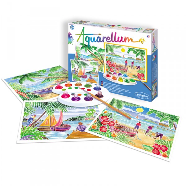 Aquarellum Tropical Landscapes - Sentosphere-6360