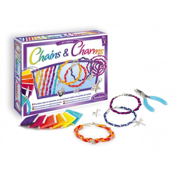 Kit créatif bracelet : Chains & Charms - Sentosphere-833
