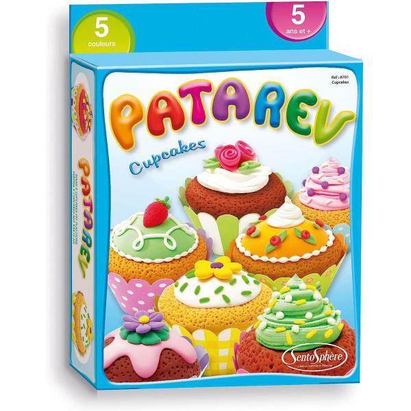 Pâte à modeler Patarev : Cupcakes - Sentosphere-8701