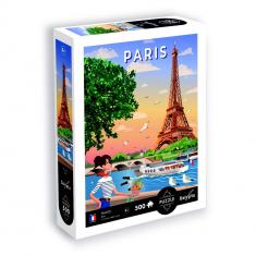 Puzzle 500 pieces: Paris