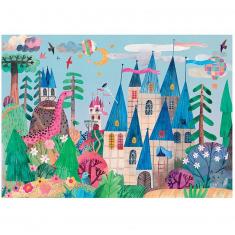 54 piece puzzle: Fairytale Castle