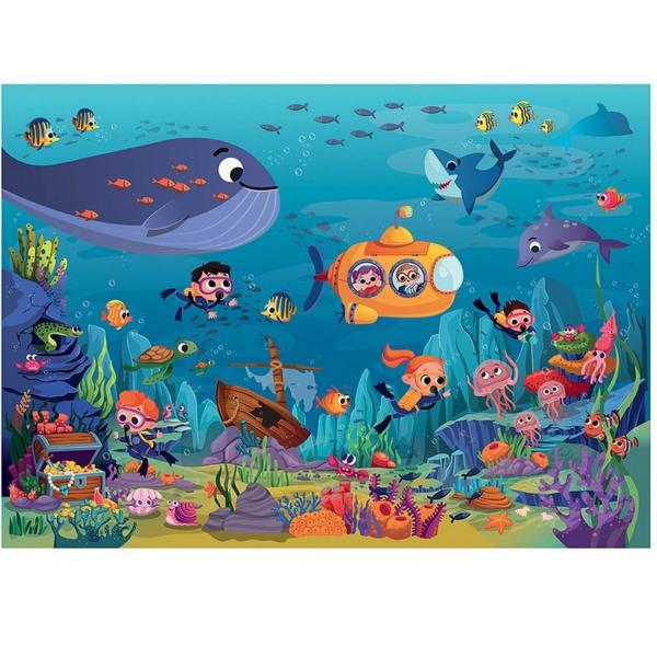 36 piece puzzle: Life under the Sea - Sentosphere-7602