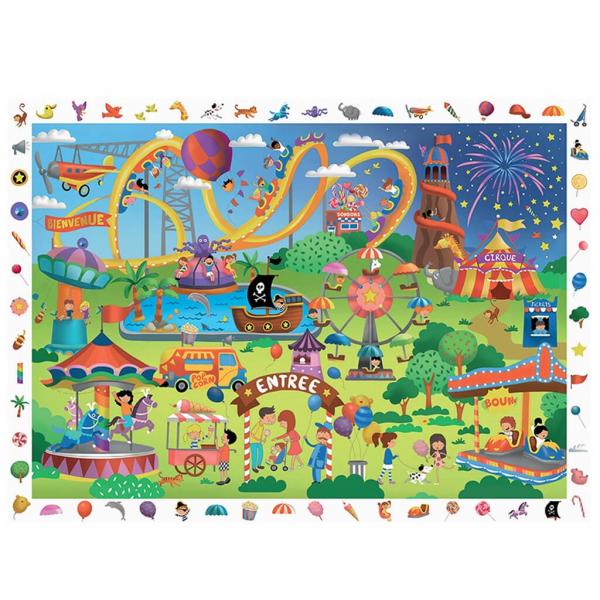 100 piece puzzle: Seek and Find - Funfair - Sentosphere-7502