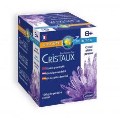 Kristallchemie: Violetter Kristall