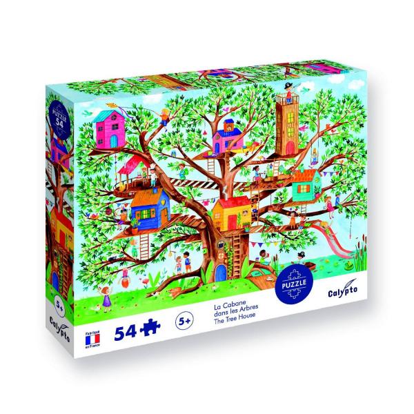 Puzzle 54 pieces: The Tree House - Sentosphère-7808