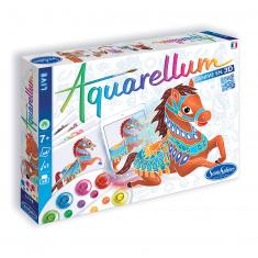 Aquarellum Live : Chevaux