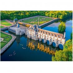 1000 piece puzzle: Chenonceau Castle, Touraine