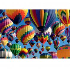 1000 piece puzzle: Hot air balloons