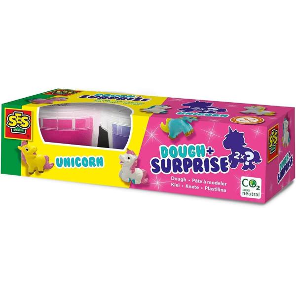 Surprise Modeling Dough Set: 2 surprise unicorns - SES Creative-00421