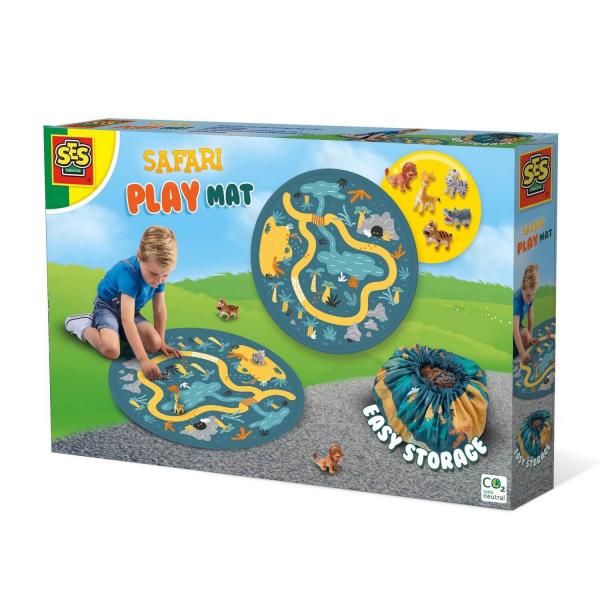 Safari-Spielmatte und Aufbewahrungstasche - SES Creative-02218