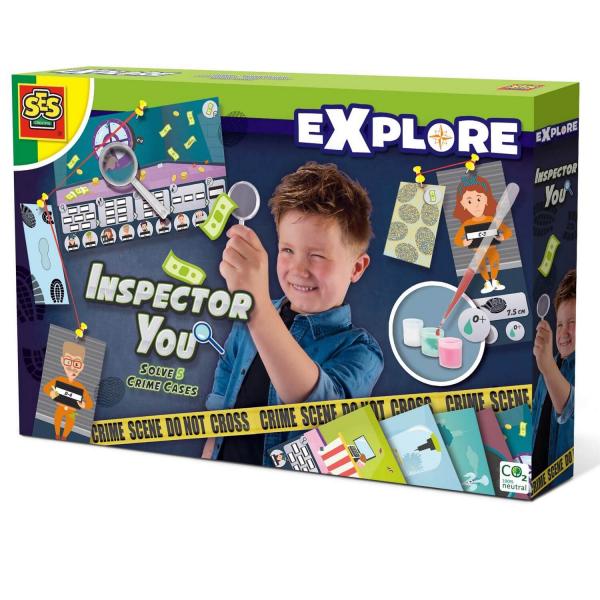Explore box set: Inspector You: Solve five criminal cases - SES Creative-25117