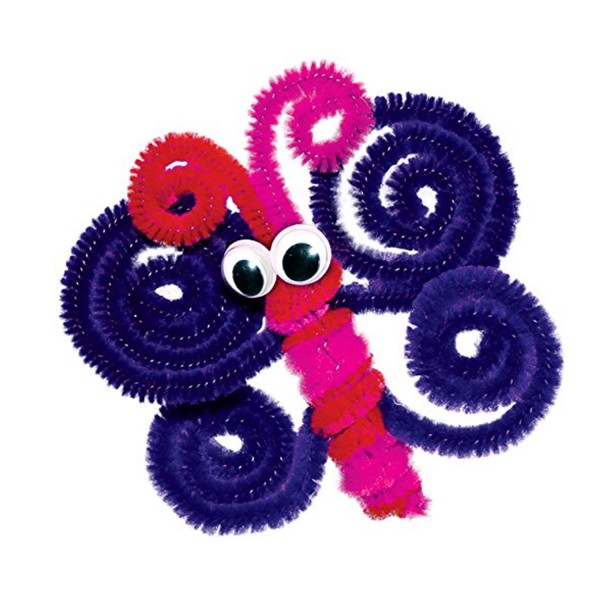 SES Creative 14024 - Kit De Bricolage Peluches En Fil à Envelopper Pour Enfants