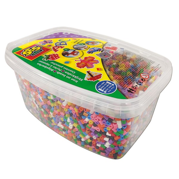 Box of 12,000 beads Ironing technique: Standard mix - SES Creative-00779
