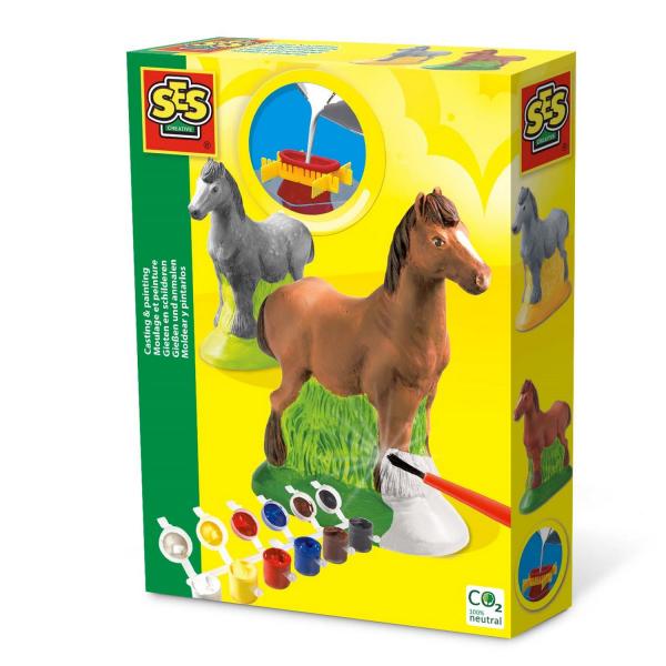 Horse plaster casting kit - SES Creative-01211