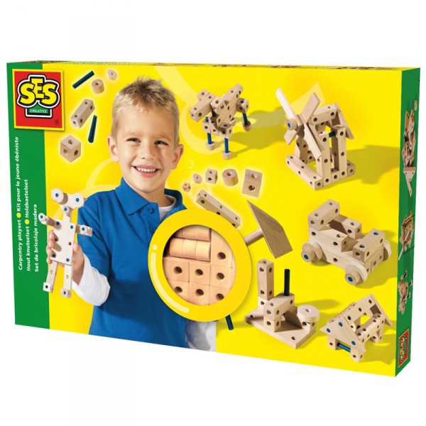 Kit de construcción joven ebanista - SES Creative-00945