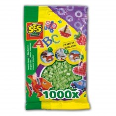 Sachet de 1000 perles Technique à repasser : Menthe