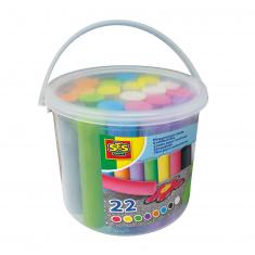 Bucket of 22 Chalks for tr
