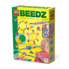 Beedz ironing beads: Jewelry with diamonds