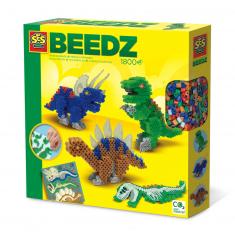 Beedz ironing beads: Dinos