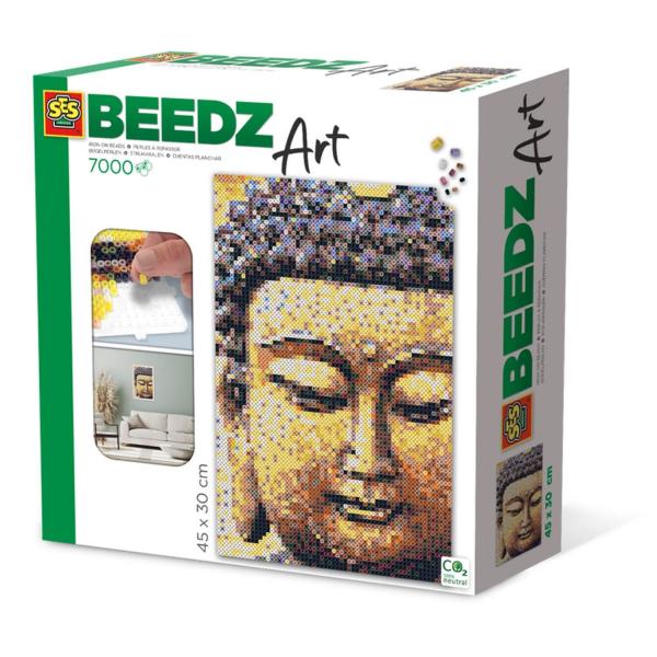 Bügelperlen: Beedz Art - Buddha - SES Creative-06009