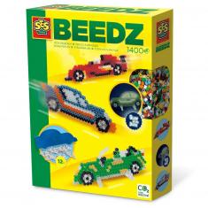 Beedz Ironing Beads: Cars glow in the dark