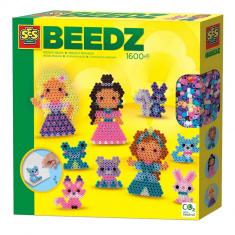 Ironing beads: Princesses and animals