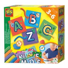 Apprends l'alphabet avec de la pâte à modeler !