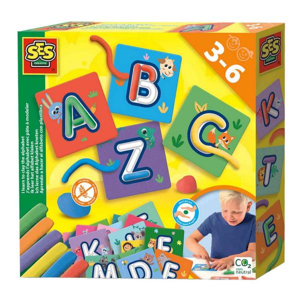 Lernen Sie das Alphabet mit Knetmasse! - SEScreative-14641