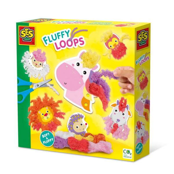 Fluffy loops - Animales de hilo - SEScreative-14010