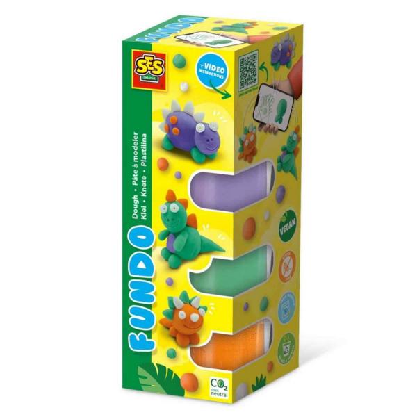 FunDo modelling clay - Dinosaur - SEScreative-812