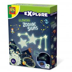 Glow-in-the-Dark Stars: Explore: Shining Zodiac Signs