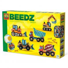 Ironing beads - Construction vehicles