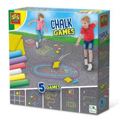 5 in 1 chalk games