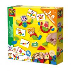 Jeu Montessori : Créer des formes d'animaux