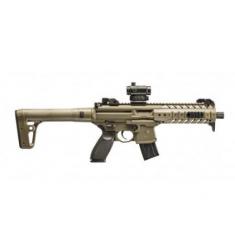 Carabine Sig Sauer MPX Co2 4,5 mm plombs + point rouge Sig 20R Tan