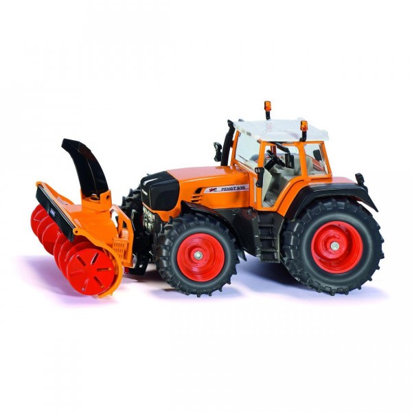 Modèle réduit en métal : Tracteur avec fraiseuse à neige - Siku-3660