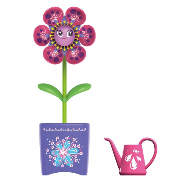 Fleur interactive Magic Blooms : Pot violet - Silverlit-88430-Violet