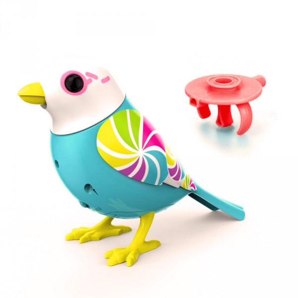 Oiseau électronique Digibird avec bague : Collection 2 : Candy - Silverlit-88244-Candy