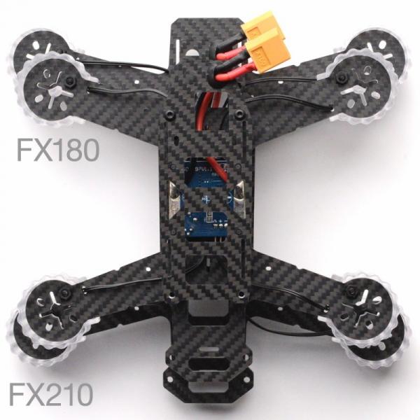 FX180 FPV carbon frame kit 180mm with Leds & power hub - SKY910009-01