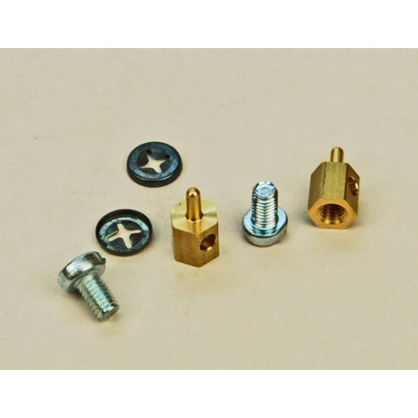 SL63 P/Rod Connector Brass (2x10) - 5509470