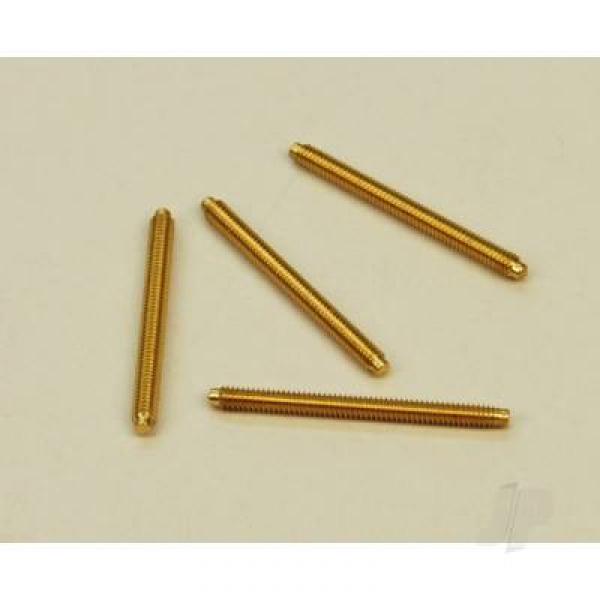SL17 Threaded Brass Rod 1.0ins M2 (4x10) - 5509137