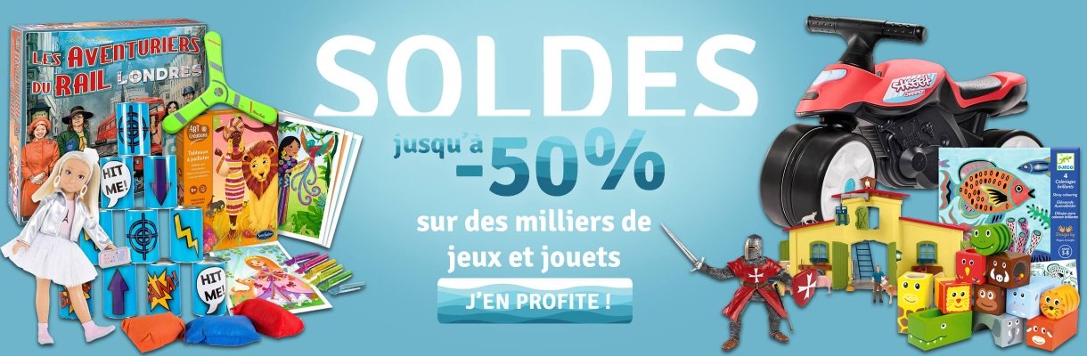 Soldes jeux et jouets pour enfants