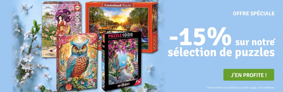Rue des Puzzles - Les plus grandes marques de puzzles aux meilleurs prix