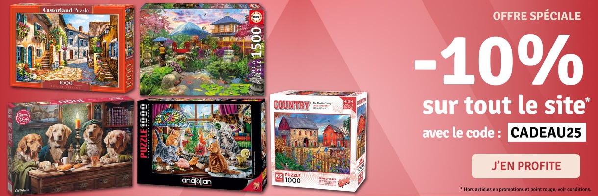 Rue des Puzzles Les plus grandes marques de puzzles aux meilleurs prix