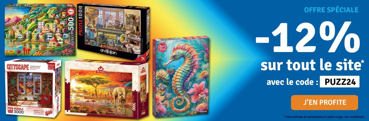 -12% sur des milliers de puzzles