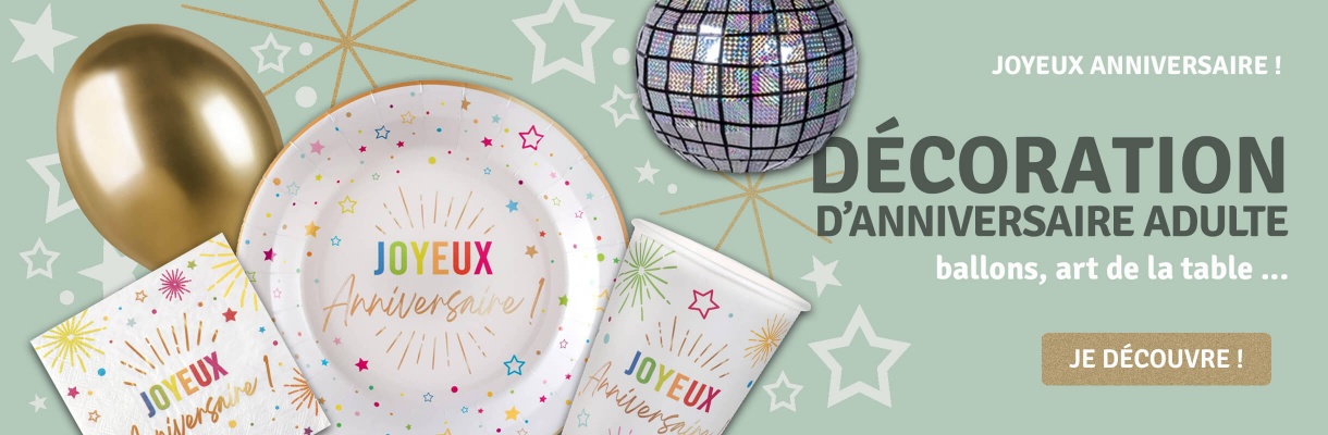 Décoration d'Anniversaire