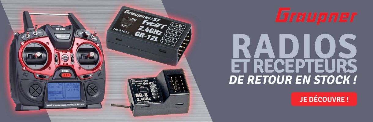 Radios et Récepteurs Graupner